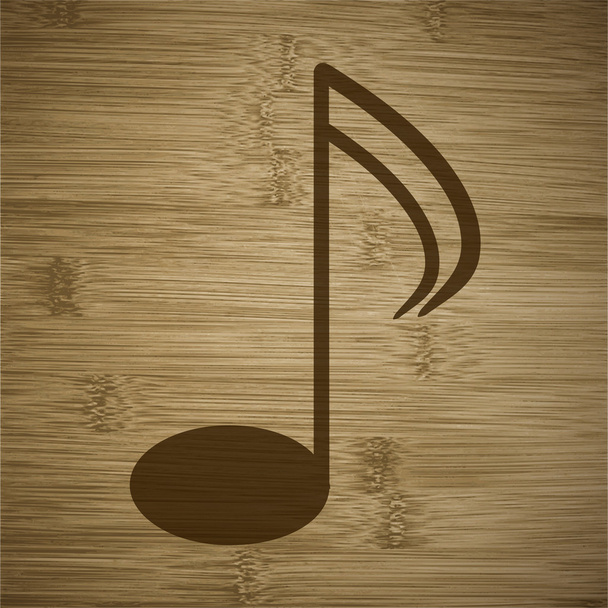 Музыкальные ноты на стойках с абстрактным фоном
 - Фото, изображение