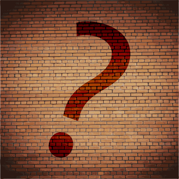 question mark icon Flat with abstract background - Photo, Image