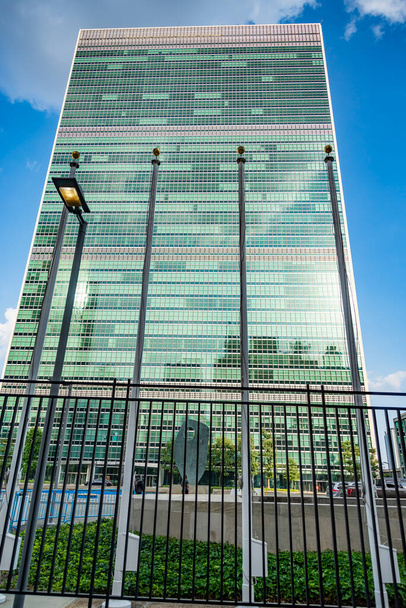 Hoofdkwartier Verenigde Naties - New York City, Verenigde Staten - Foto, afbeelding