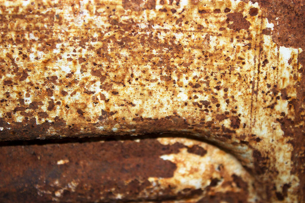 Rusty metal / Rusty and battered metal background - Photo, Image