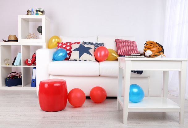 Modern living room - Foto, afbeelding
