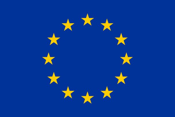 drapeau de l'Union européenne (UE) aka Europe - Photo, image