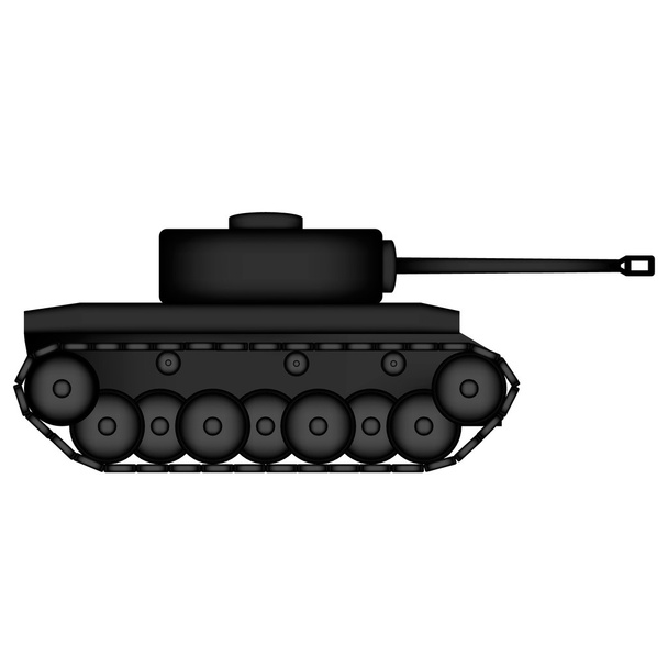 Panzer icon - Vecteur, image