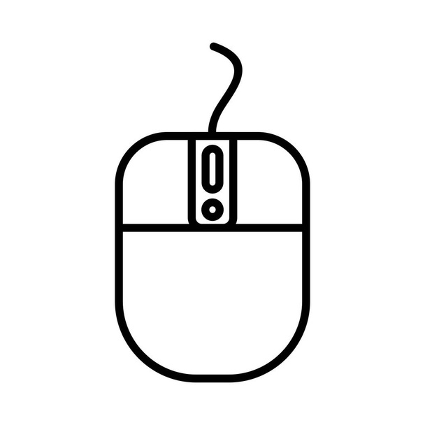 Icona vettoriale del mouse Linea Desig - Vettoriali, immagini