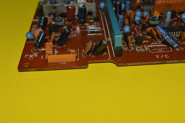  the electronic circuit board component - Photo, Image