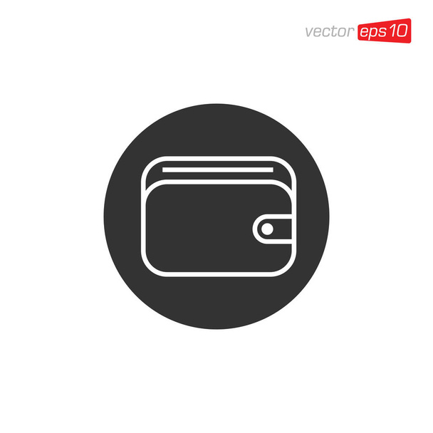 Wallet Icon Design Vector Template - Vektor, kép