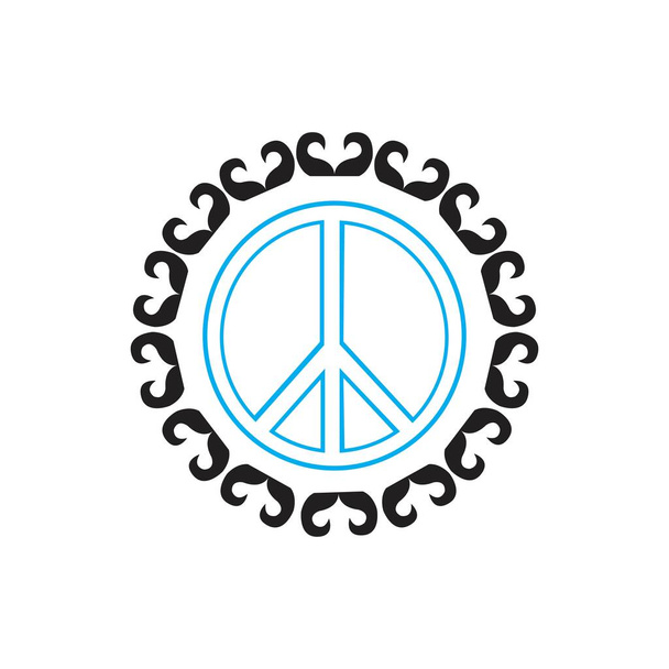 шаблон дизайна векторной дружбы символов мира - Вектор,изображение