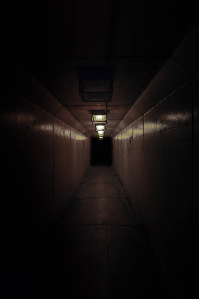 Dark Scary Hallway  - Photo, Image