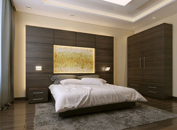 Dormitorio de estilo moderno
 - Foto, imagen