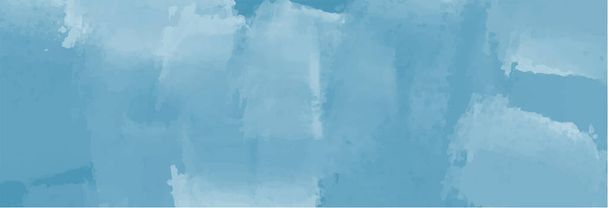 Fundo aquarela azul para texturas fundos e banners web desig - Vetor, Imagem