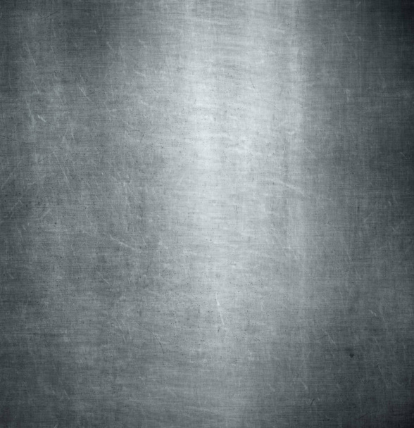 Grunge metal background, polished steel texture. Great template for design - Photo, Image