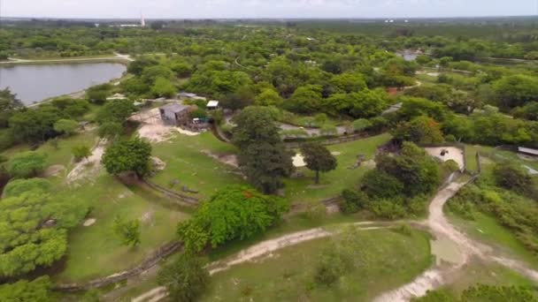 Aerial video Zoo Miami metro - Footage, Video
