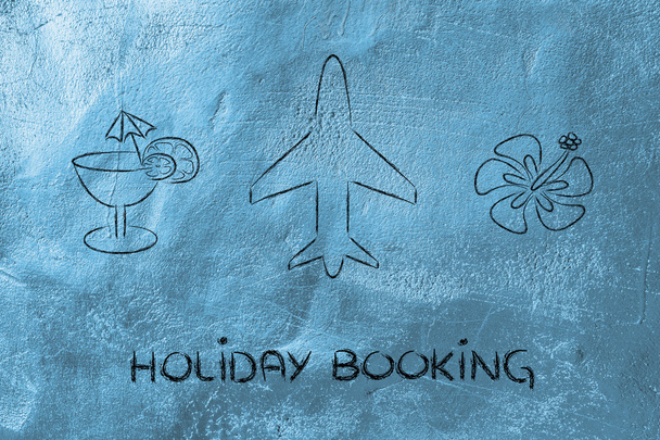 travel industry: holiday planning and booking - Fotografie, Obrázek