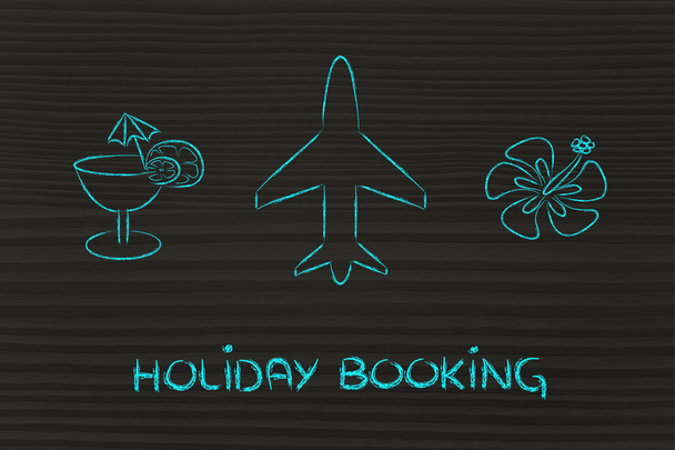 travel industry: holiday planning and booking - Valokuva, kuva