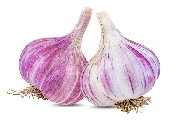  Garlic isolated on white background - Photo, Image
