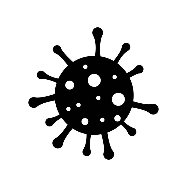 Virus, bacteria, microbe, coronavirus icon. - Vecteur, image