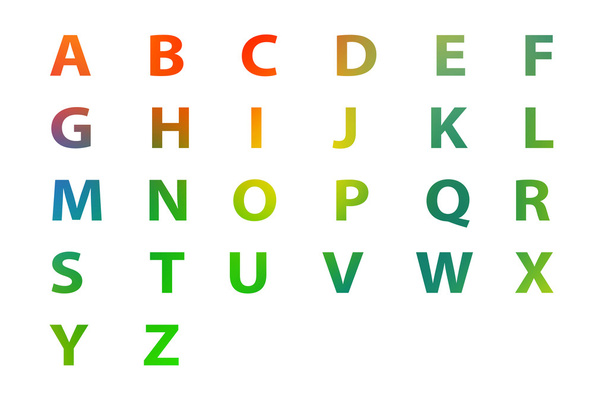 Alphabet A à Z
 - Photo, image