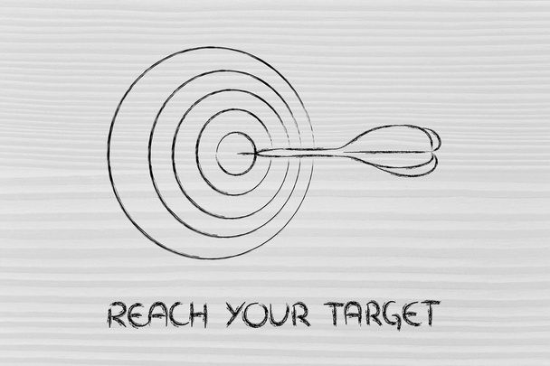 business: define your target, reach the right market - Valokuva, kuva