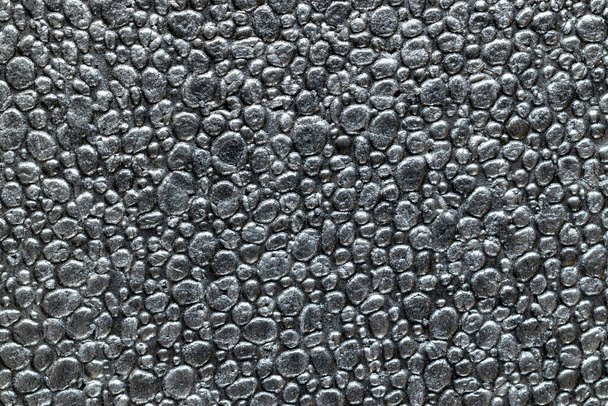Fekete gabona háttér. Szürke fal deszka háttér. Szürke habhab textúra vagy fehér műanyag polisztirol minta - Fotó, kép