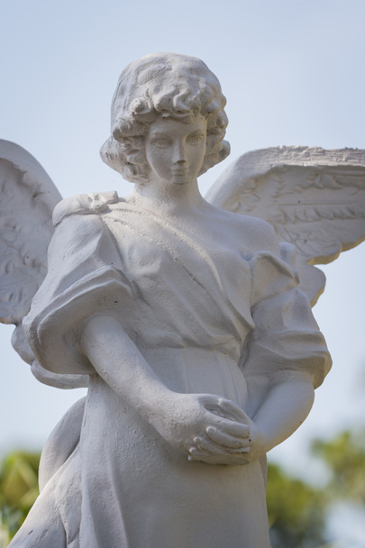 Estatua del ángel guardián
 - Foto, imagen