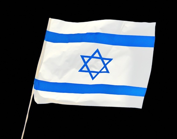 Izrael vlajka řetěz na den nezávislosti - Fotografie, Obrázek