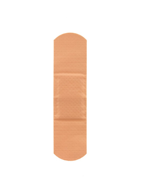 A band aid isolated against a white background - Photo, Image