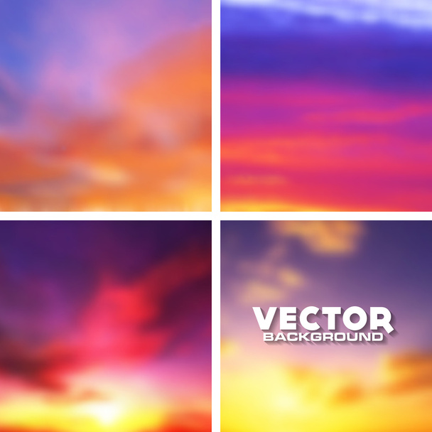 Abstraktní rozmazané vektorové pozadí - Vektor, obrázek