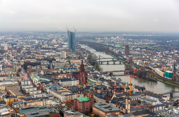 Vista de Frankfurt am Main - Hesse, Alemanha
 - Foto, Imagem