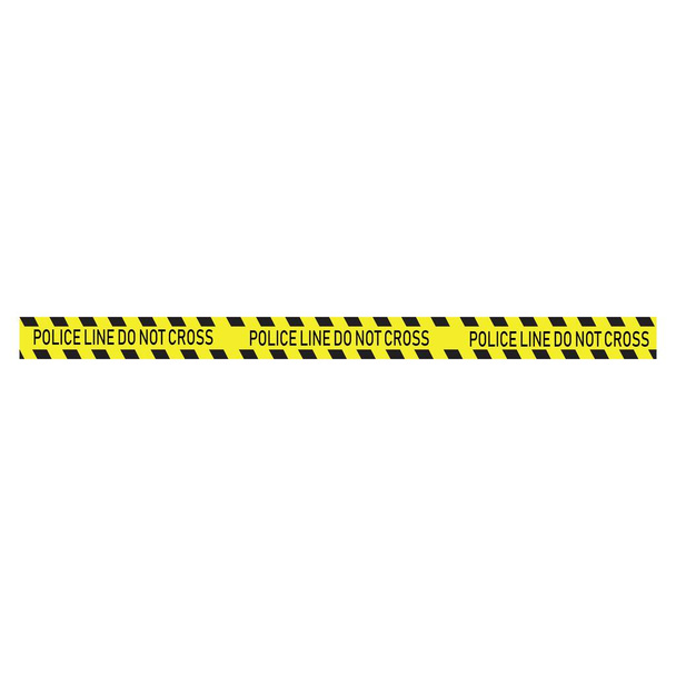 Black and yellow police stripe Vector illustration design - Vector, Image