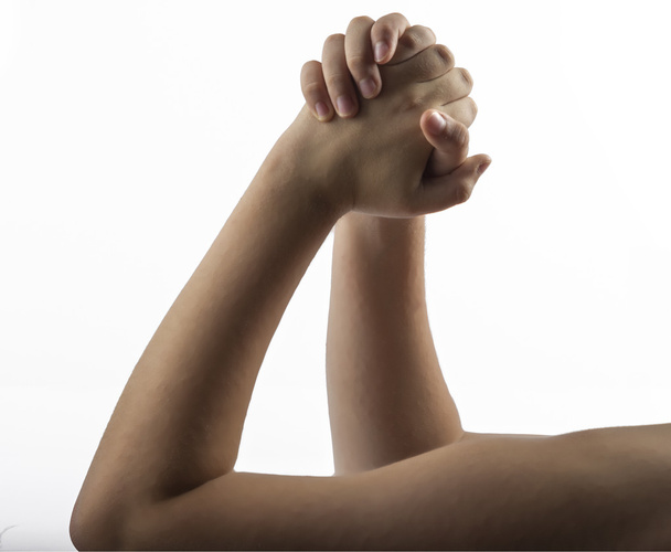 Fiatal kéz hogy átfogó kéz gesztus - Fotó, kép