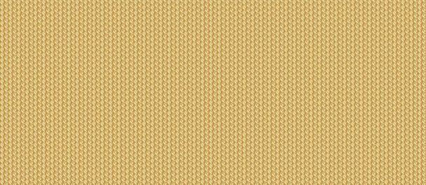 Traceria dorada afilada de fondo de azulejos dispersos - Vector, imagen