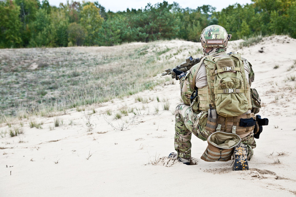 Soldado estadounidense
 - Foto, Imagen