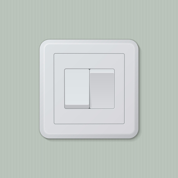 Double light switch 03 - Vektor, obrázek