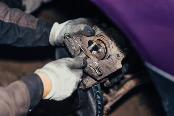 car caliper brake cylinder repair - Fotografie, Obrázek