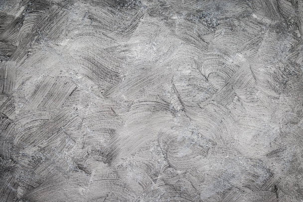 Γκρι Βουρτσισμένο λευκό τοίχο από μπετόν - Φωτογραφία, εικόνα