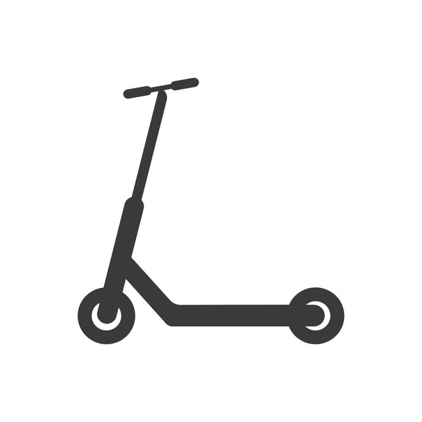 Scooter simgesi Vektör konsept çizim tasarımı - Vektör, Görsel