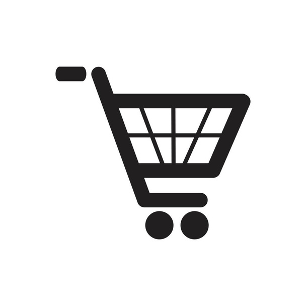 Shopping cart vector icon illustration design templat - Vector, Image
