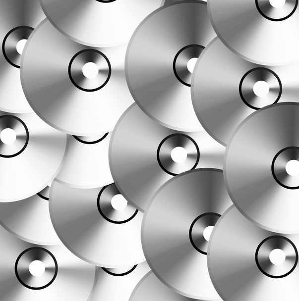 Fondo de cromo de disco compacto con efectos de luz. Ilustración tecnológica
 - Foto, imagen