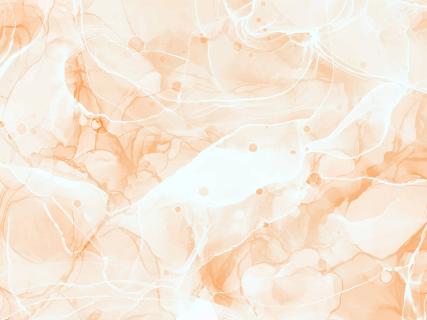 Abstrato álcool tinta textura mármore estilo fundo. Desenho de ilustração vetorial EPS10. - Vetor, Imagem