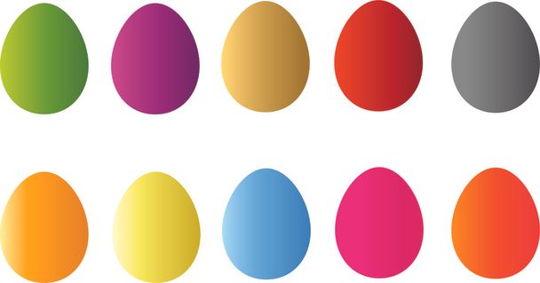 Vector easter eggs - Vector, afbeelding