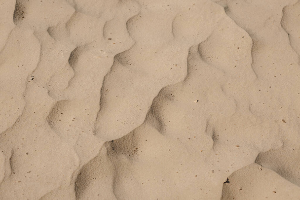 sand close-up, background, natural texture, abstraction, beach - Fotoğraf, Görsel