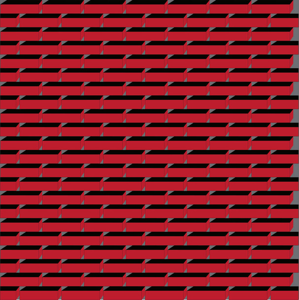 red dark brick illustration pattern. the pattern can be used for a backdrop, book, magazines, web, and more - Vector, Image