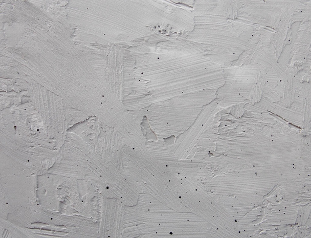 Harmaa karkea rappaus rakenne tausta karkea siveltimenvedot ja mustia pisteitä  - Valokuva, kuva