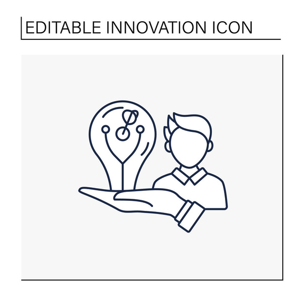 Icona della linea Innovatore - Vettoriali, immagini