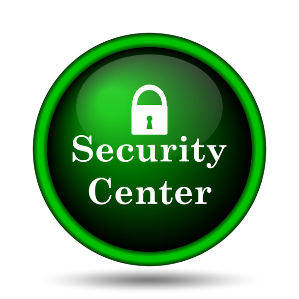 Biztonsági központ ikonra - Fotó, kép
