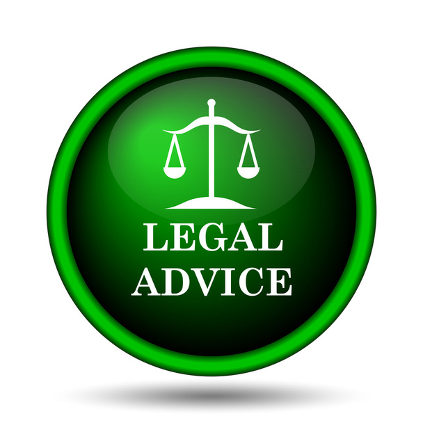 εικονίδιο νομικές συμβουλές - Φωτογραφία, εικόνα