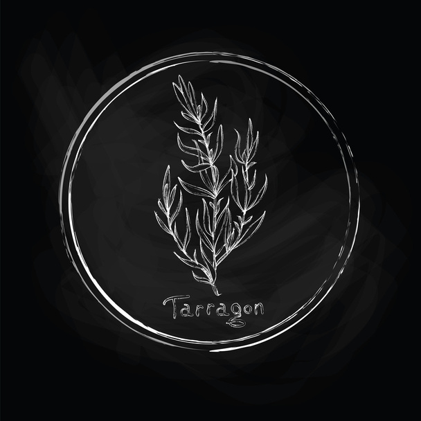 Dark tarragon - Vector, Image