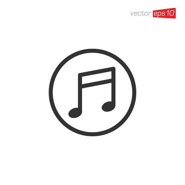 Music Notes Icon Design Vector - Vector, Image