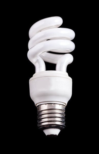 Energy saving compact fluorescent lamp - Photo, Image