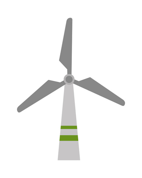 エリック風力タービン - ベクター画像
